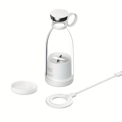 350ML Portable Electric Wireless Mini Fruit Blender Juicer - Perfect for On-the Go!