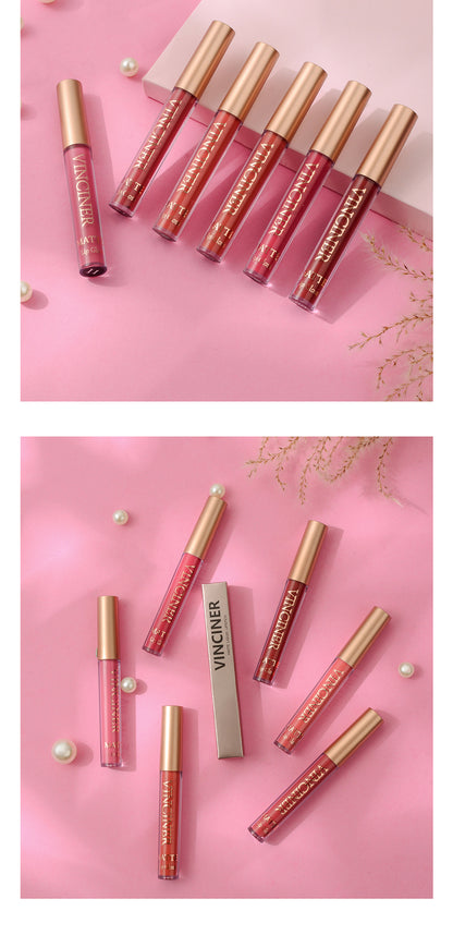 12 colors Matte Velvet Lip Glaze - Long Lasting, Waterproof, Non-Sticky, Smudge Proof Liquid Lipstick Valentine's Day Gifts