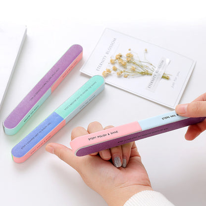 [Easy Manicure Tool] 7 Sides Nail Cuticle Polish Strip Tool - Easy Manicure And Pedicure With Clean Cut