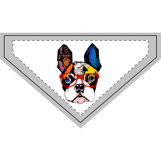Whimsical Clip-on Pet Bandana - Fun Fashion for Dogs, Pet Costume, Gift for Pet Lovers, Stylish Dog Accessory, Unique Dog Apparel