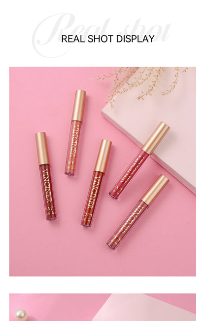 12 colors Matte Velvet Lip Glaze - Long Lasting, Waterproof, Non-Sticky, Smudge Proof Liquid Lipstick Valentine's Day Gifts