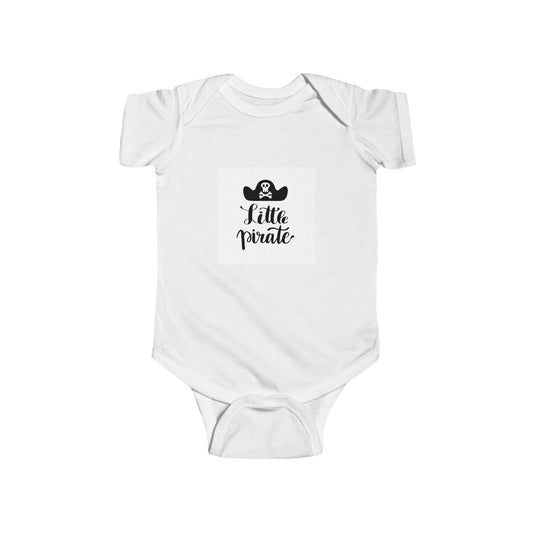 Little Pirate Bodysuit, Cute Baby Outfit, Toddler Gift, Nautical Infant Apparel, Pirate Theme, Baby Shower Gift, Halloween Costume