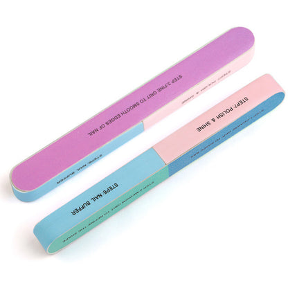 [Easy Manicure Tool] 7 Sides Nail Cuticle Polish Strip Tool - Easy Manicure And Pedicure With Clean Cut