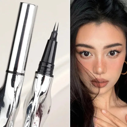 2Points Eyebrow Pencil Long Lasting Easy To Grip Eyebrow Tattoo Waterproof Thin Liquid Lying Silkworm Brow Pen Korean Makeup New