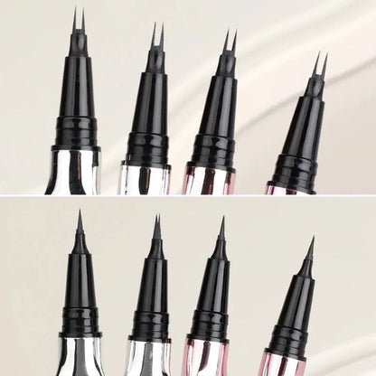 2Points Eyebrow Pencil Long Lasting Easy To Grip Eyebrow Tattoo Waterproof Thin Liquid Lying Silkworm Brow Pen Korean Makeup New