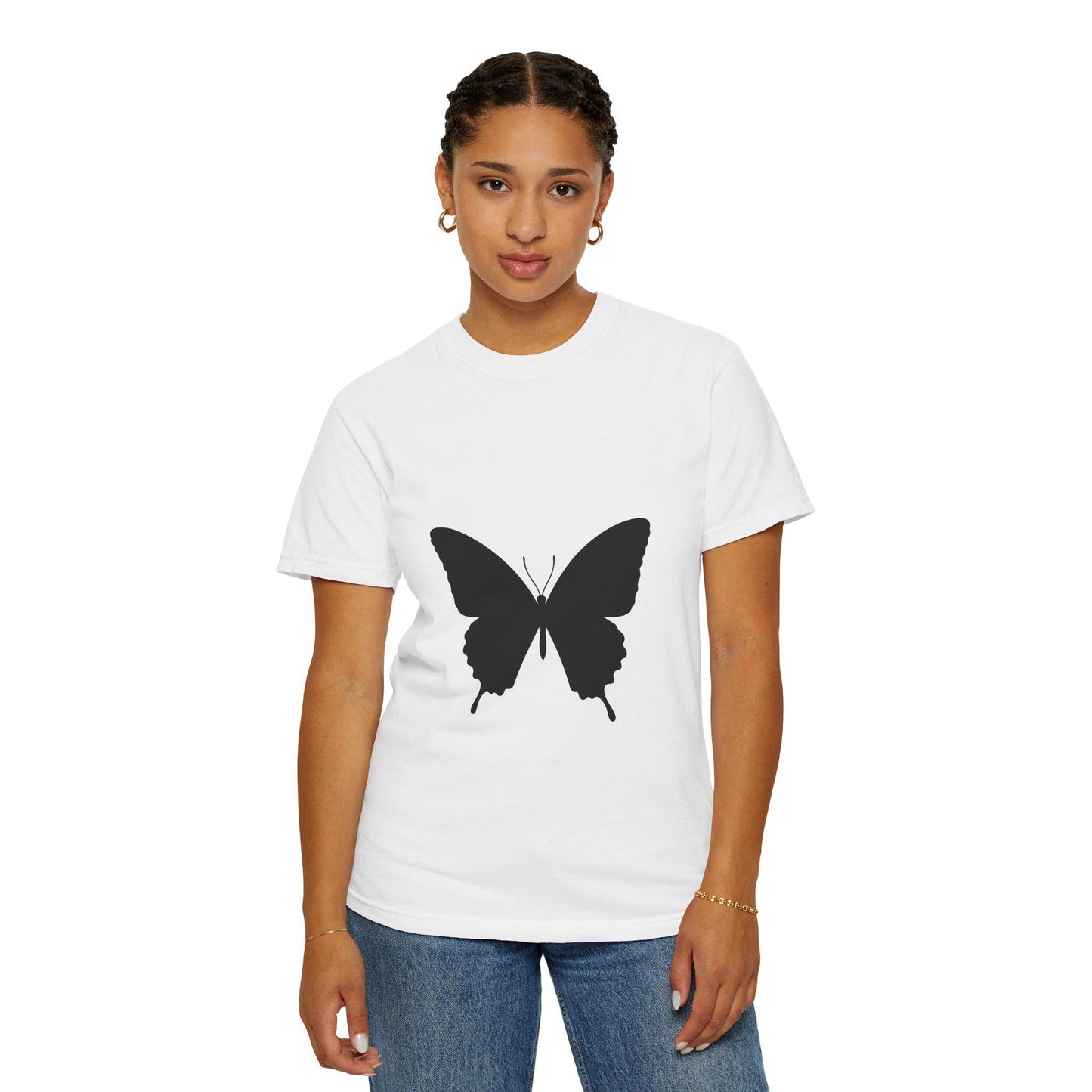 Butterfly Print Unisex T-Shirt, Nature Lover Gift, Eco-Friendly Apparel, Casual Wear, Spring Fashion, Birthday Present